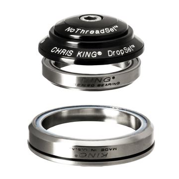 Chris King DropSet 3 Headset - 1-1/8 - 1.5 41/52mm 36 Deg - The Bikesmiths