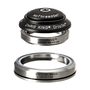 Chris King DropSet 3 Headset - 1-1/8 - 1.5 41/52mm 36 Deg - The Bikesmiths