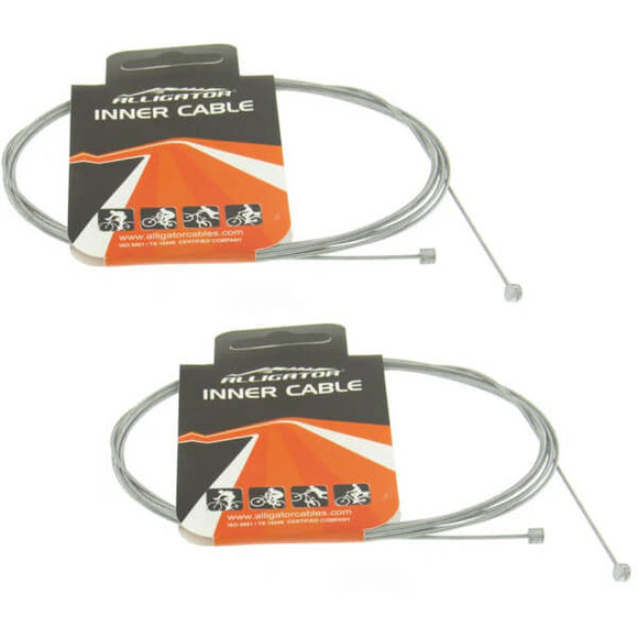 Alligator Shift Cable Shimano - Schwinn - Huret Double Ended 1.2x2300mm Alligator