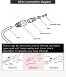Alligator HK-SH02 SH03 Shimano BH-59 Hydraulic Disc Brake Brass Compression Bushing/Needle Insert-2