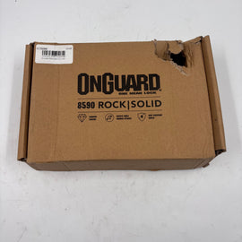 OPEN BOX OnGuard 8590 RockSolid Grinder-Resistant U-Lock - 0