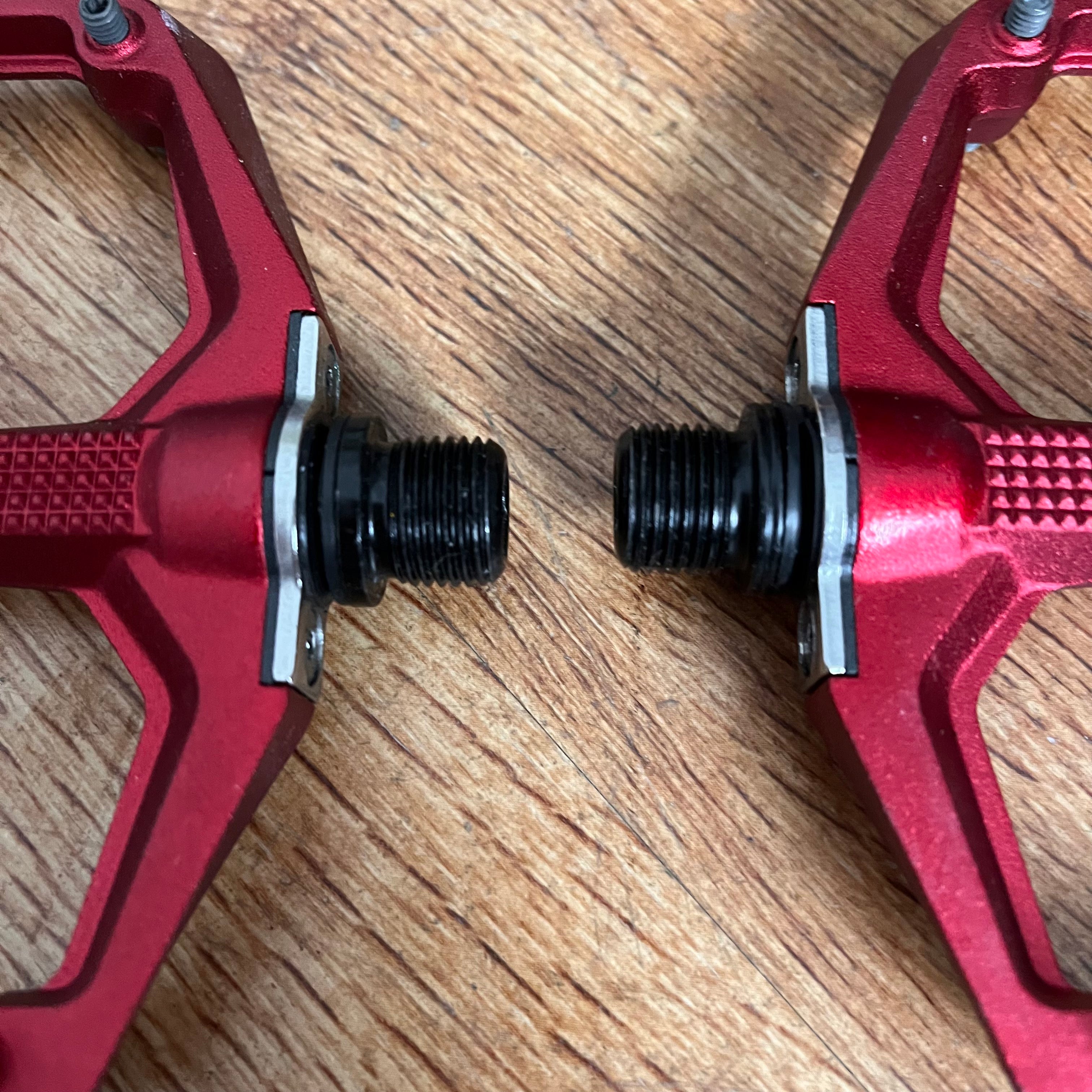 Crank Brothers Stamp-7 Platform Pedals Large Red - The Bikesmiths
