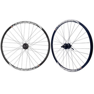 Sun Ringle 27.5-inch Inferno 27 Front / Rear QR HG 8-10 Speed 6-Bolt Disc Black Wheelset 9x100/ 10x135
