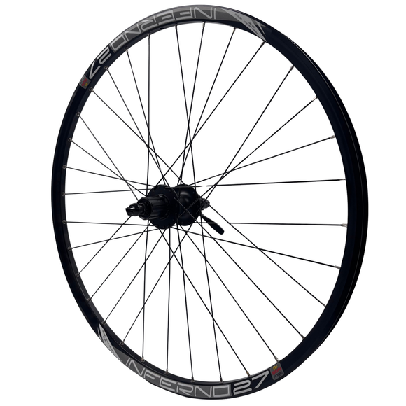 Sun Ringle 27.5-inch Black Inferno 27 Rear 10x135mm QR Shimano FH-M475 Disc Wheel