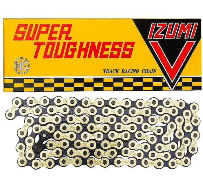 Izumi V Super Toughness 1/8-inch Fixed Gear Single Speed Track Chain - The Bikesmiths