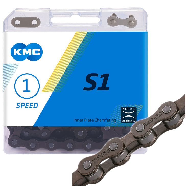 KMC S1 1/8-inch Single speed Chain - The Bikesmiths