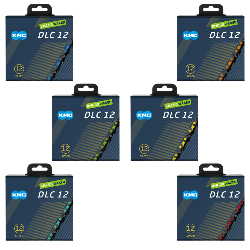 KMC DLC 12-Speed Waxed Chain 126L