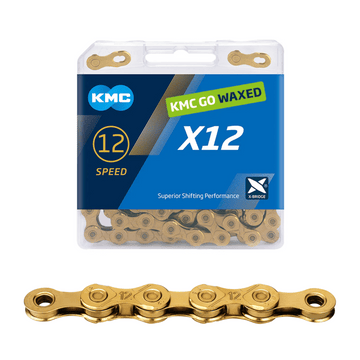 KMC X12 12-Speed Waxed Chain 126L - The Bikesmiths