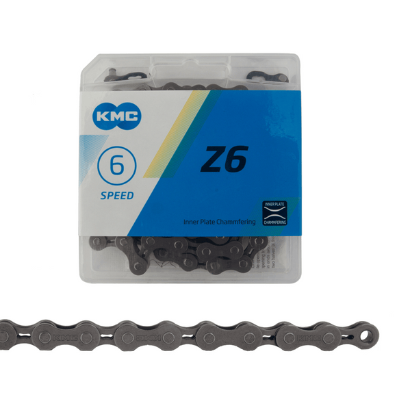 KMC Z6 6-Speed Chain 116 Links