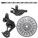 SRAM Eagle 70 T-Type Groupset - Single Click E-Bike Trigger Shifter 10-52t XD 12-Speed Cassette Rear Derailleur Chain-1
