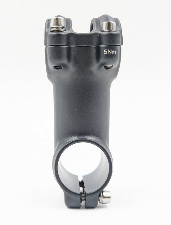 Kalloy AS-007N 1-1/8" 7d 31.8mm Threadless Stem Black