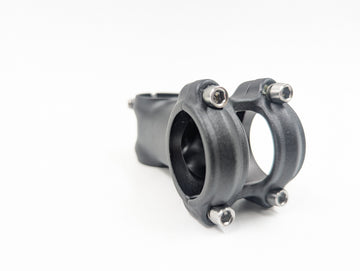 Kalloy AS-007N 1-1/8" 7d 31.8mm Threadless Stem Black Kalloy