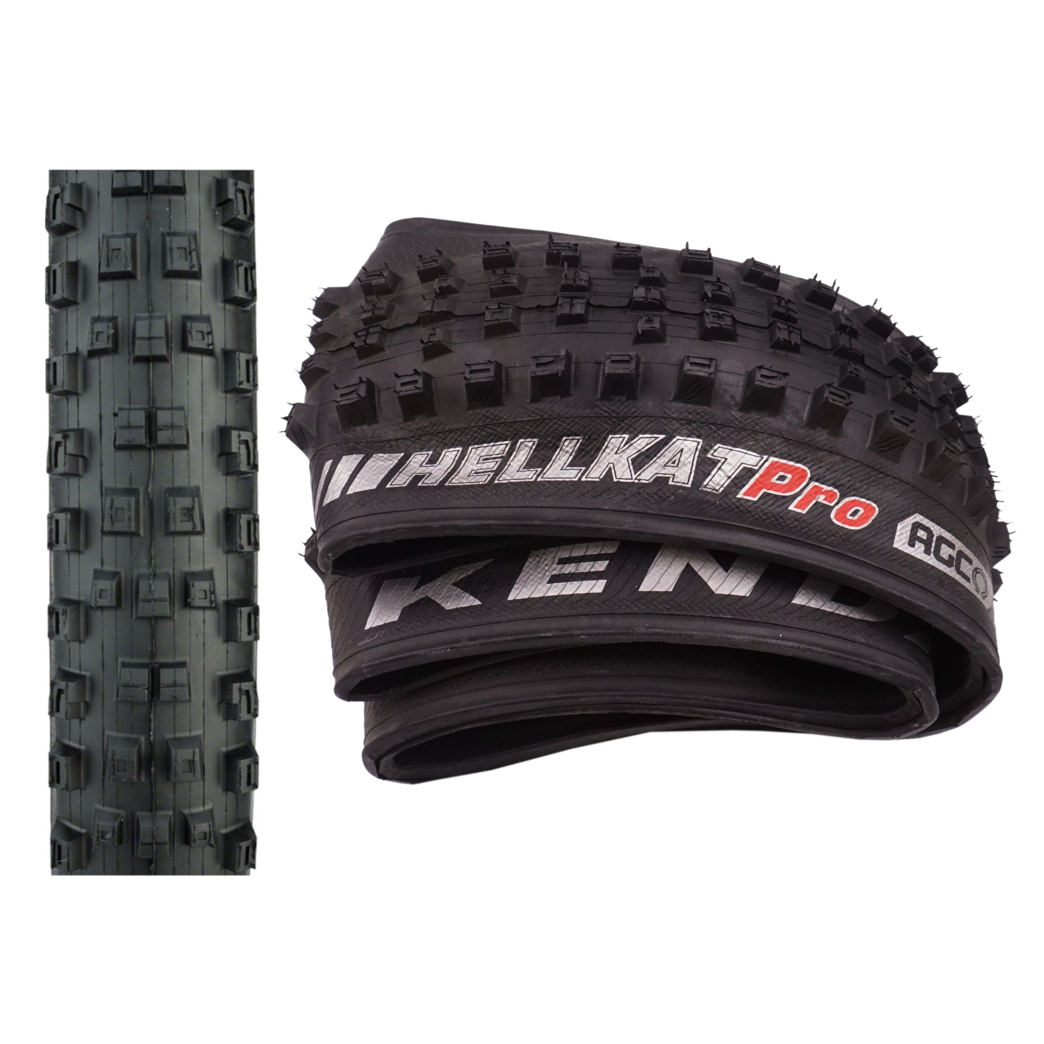 Kenda K1201 Hellkat Pro 27.5x2.6 Tire AGC TPI: 60 - The Bikesmiths