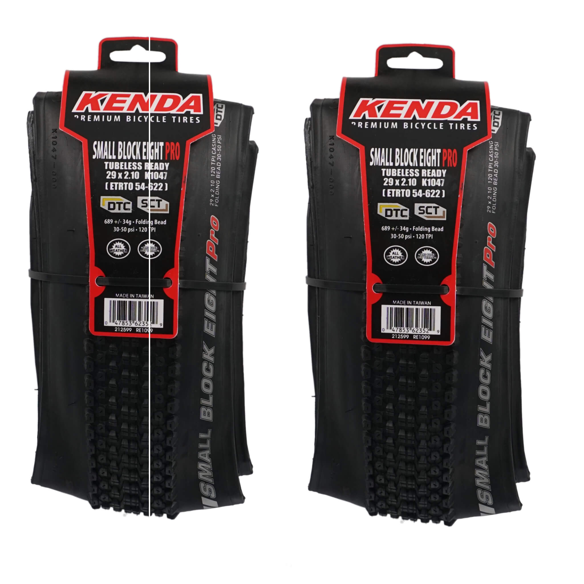 新作商品 DTC Pro 8 Block Small K1047 Kenda SCT Ready Tubeless 29x2.10 クラブ