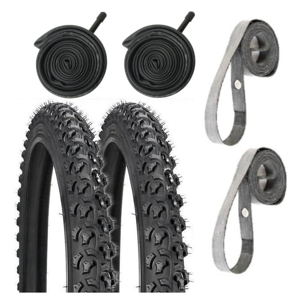 Kenda K831 Alpha Bite 24 inch Tire Tube and Strip Kit