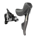 SRAM Force AXS HRD eTap Shift/Brake Lever and Hydraulic Disc Brake Caliper - Flat Mount, 20mm Offset, Iridescent Gray/Blk, D2-2