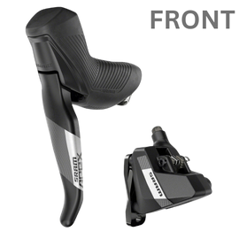 SRAM Apex Shift/Brake Lever and Hydraulic Disc Brake Caliper - 1x12-Speed DoubleTap Set Flat Mount 20mm Offset - 0