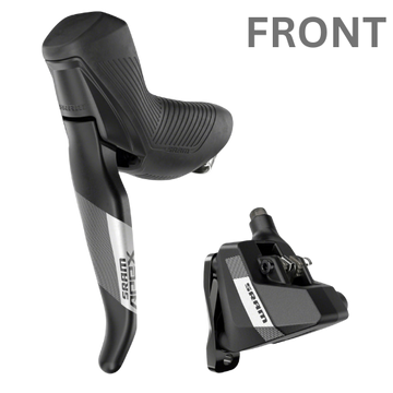 SRAM Apex Shift/Brake Lever and Hydraulic Disc Brake Caliper - 1x12-Speed DoubleTap Set Flat Mount 20mm Offset - The Bikesmiths