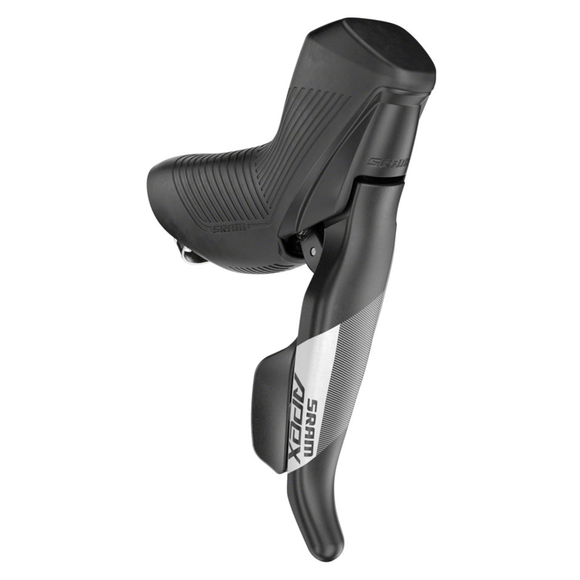 SRAM Apex Shift/Brake Lever and Hydraulic Disc Brake Caliper - Right/Rear 12-Speed DoubleTap Flat Mount 20mm Offset Black D1