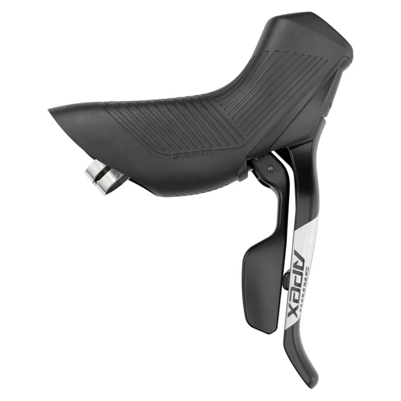 SRAM Apex Shift/Brake Lever and Hydraulic Disc Brake Caliper - Right/Rear 12-Speed DoubleTap Flat Mount 20mm Offset Black D1