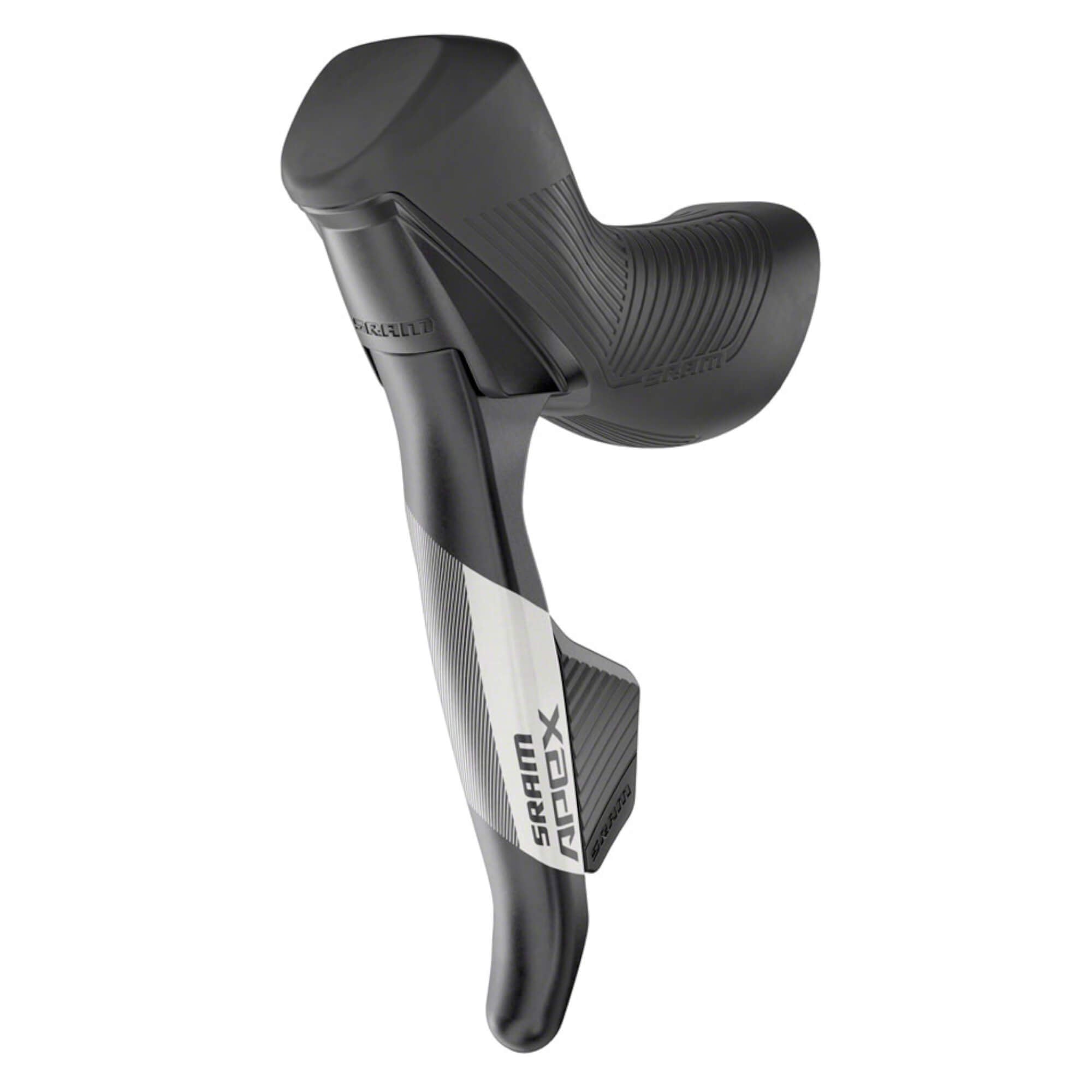 SRAM Apex AXS eTap Shift/Brake Lever and Hydraulic Disc Brake Caliper - 12-Speed, Flat Mount, 20mm Offset, Black, D1