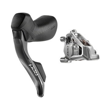 SRAM RED eTap AXS HRD Shift/Brake Lever and Hydraulic Disc Caliper - Flat Mount 20mm Offset, Black, E1 SRAM
