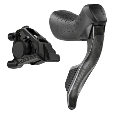 SRAM Rival eTap AXS HRD Shift/Brake Lever and Hydraulic Disc Caliper - Flat Mount 20mm Offset Black E1 - The Bikesmiths