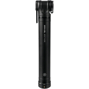 Topeak TGV-2STG Gravel Mini Pump 2Stage 90psi Black Topeak