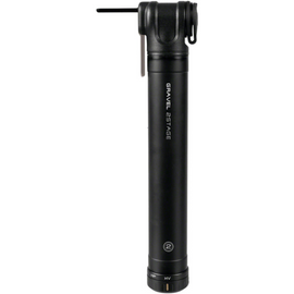 Topeak TGV-2STG Gravel Mini Pump Presta - 2Stage, 90psi, Black - 0
