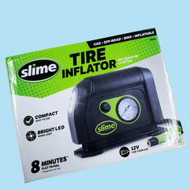 Open Box Slime 12V Tire Inflator with Gauge and Light