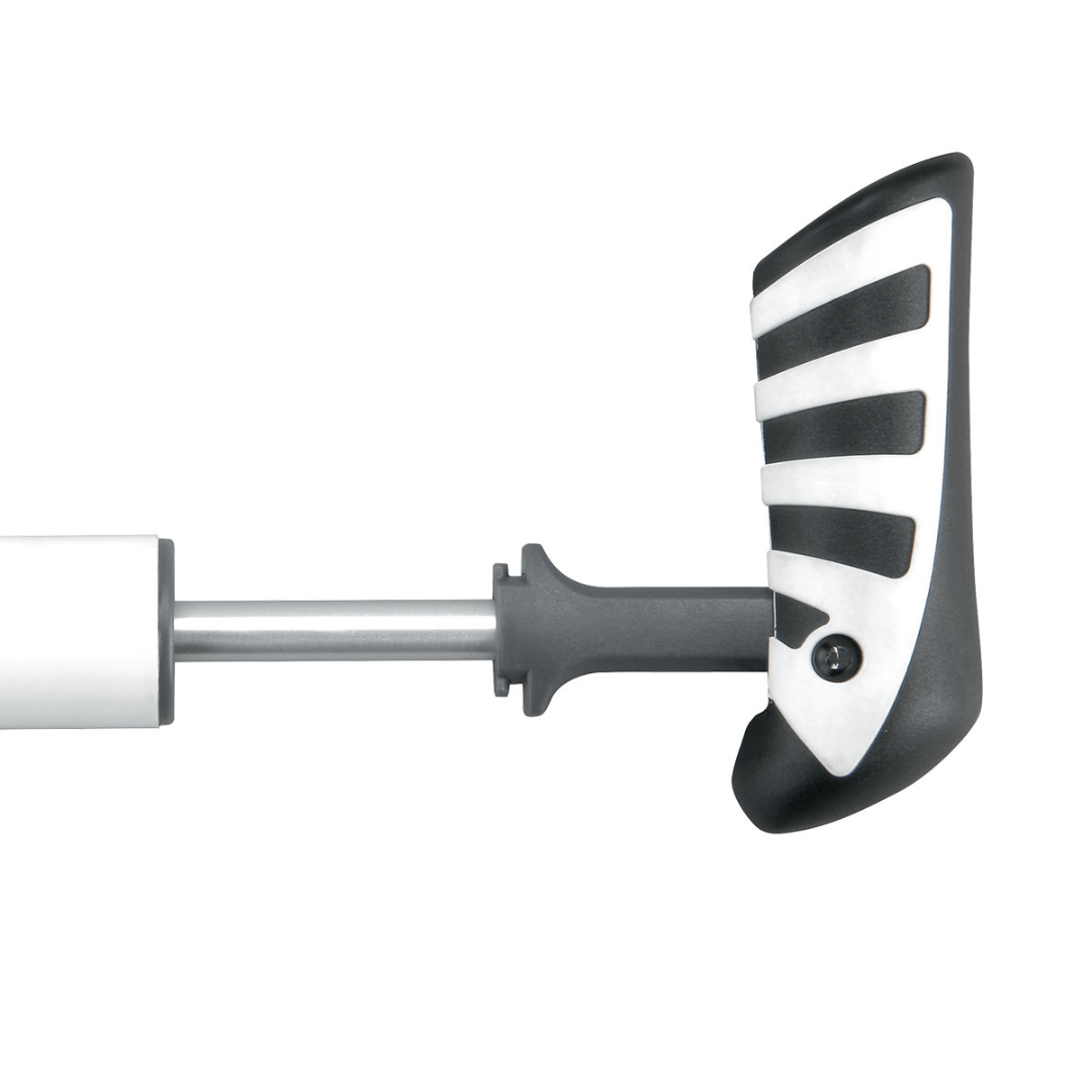 Topeak TPD-3W Peak DX II Mini Pump w/ Smarthead/T-Handle Silver