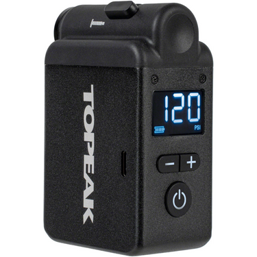 Topeak TDP-E01 E-Booster Portable Digital e-Pump - with Gauge - The Bikesmiths