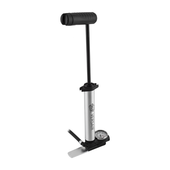 Planet Bike 1042 Versair Mini Pump w/Swivel Foot 190g Silver