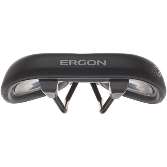 Ergon ST-Gel Men's Touring Saddle W/Indent Black