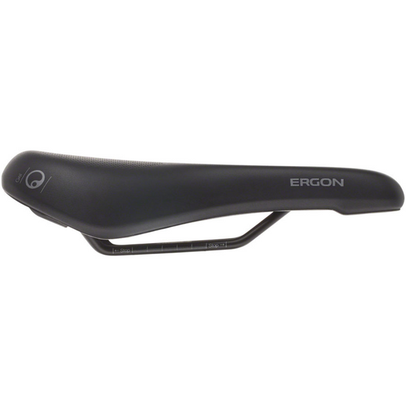 Ergon ST-Gel Men's Touring Saddle W/Indent Black