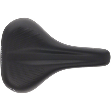 Ergon ST-Gel Men's Touring Saddle W/Indent Black - The Bikesmiths