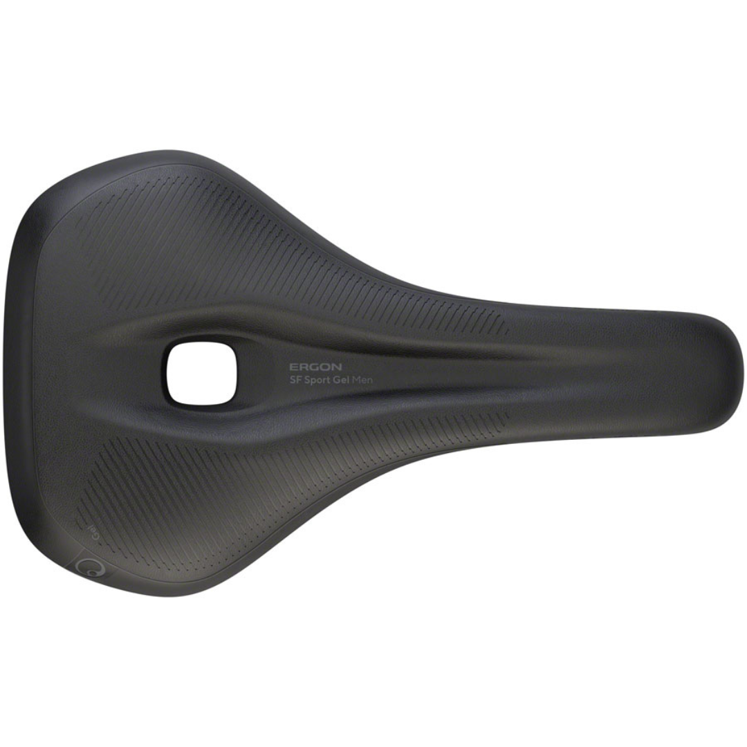 Ergon SF Sport Gel Saddle W/Indent Men's Medium/Large Black