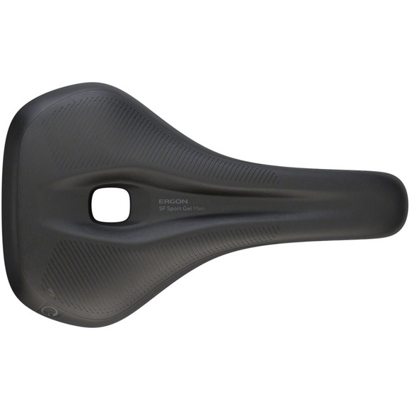 Ergon SF Sport Gel Saddle W/Indent Men's Black