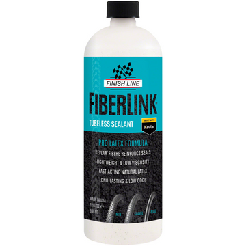 Finish Line 32oz Fiberlink Tubeless Tire Sealant-Pour Latex Finish Line
