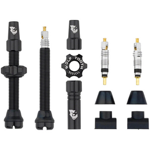 Wolf Tooth Tubeless Valve Stem Kit 44 mm Black