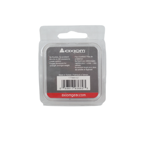 Axiom Axle Runner QR Mounted Fender Eyelet Set Of 4