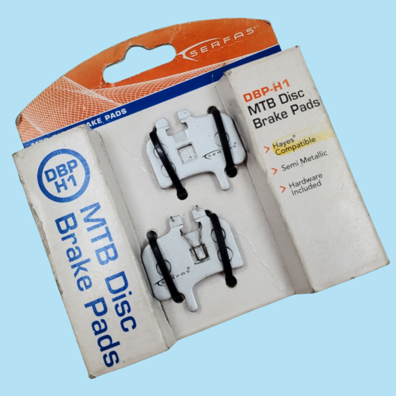 Open Box Serfas DBP-H1 MTB Disc Brake Pads Pair