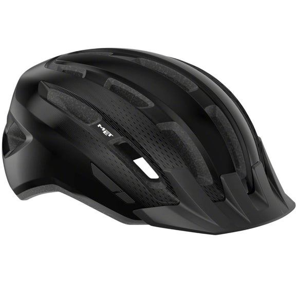 MET Downtown w/ MIPS Road Black Helmet - The Bikesmiths