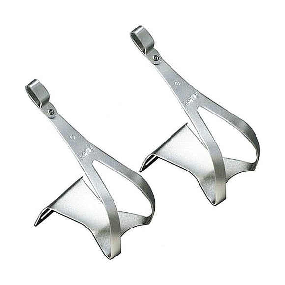 MKS Duraluminum Road NJS Approved Toe Clips - The Bikesmiths