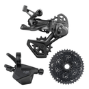 microSHIFT Advent X 1x10-Speed E-Bike Groupset - Trail Trigger Pro E-Bike Shifter V2 Rear Derailleur-2