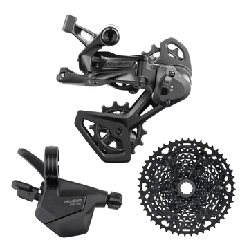 microSHIFT Advent X 1x10-Speed E-Bike Groupset - Trail Trigger Pro E-Bike Shifter V2 Rear Derailleur - The Bikesmiths