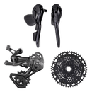 microSHIFT Advent X 1x10-Speed Groupset - Drop Bar Shift Lever V2 Rear Derailleur 10-Speed Medium Cage Clutch 11-42t or 11-48t Cassette-3