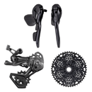 microSHIFT Advent X 1x10-Speed Groupset - Drop Bar Shift Lever V2 Rear Derailleur 10-Speed Medium Cage Clutch 11-42t or 11-48t Cassette-2