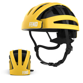Buy matte-yellow FEND One Helmet