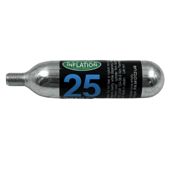 Maximum Inflation 25g Threaded CO2 Cartridge Multi Packs